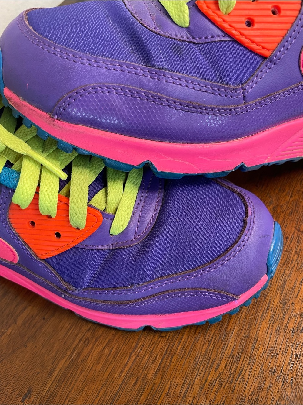 Kids Colorful Nike Air Max Sneakers - Picture 9 of 9